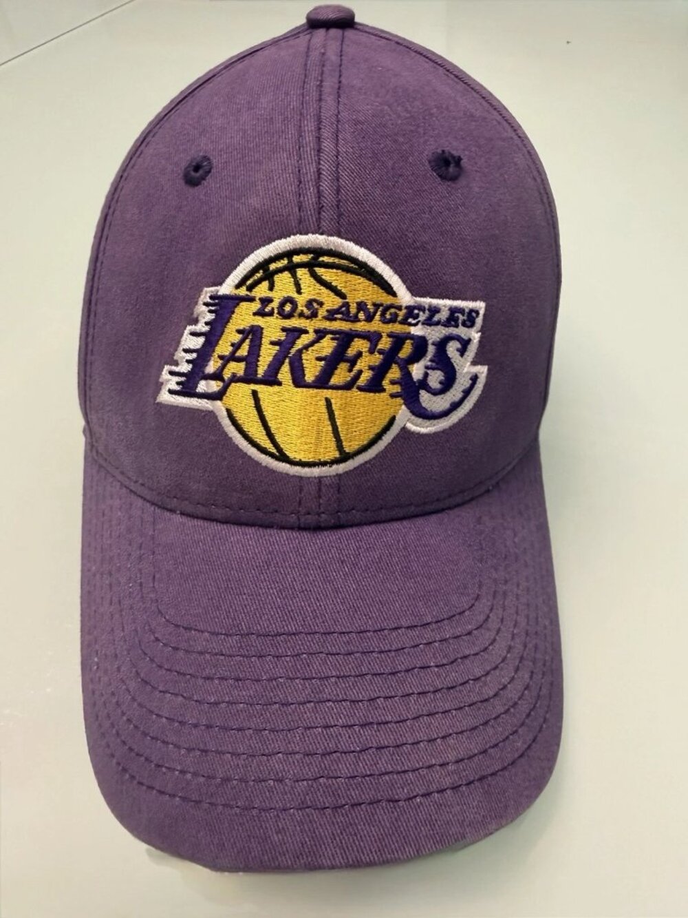 Vintage Los Angeles Lakers Hat Cap Snap Back Mens NBA Basketball  Purple ✅